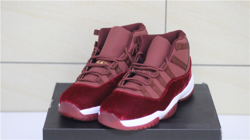 Super Air Jordan 11 Velvet Night Maroon High